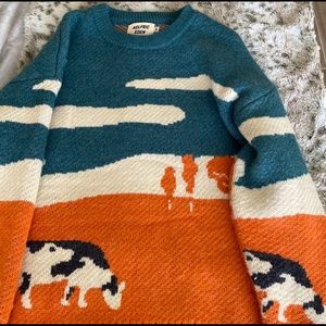 Aelfric Eden cow sweater